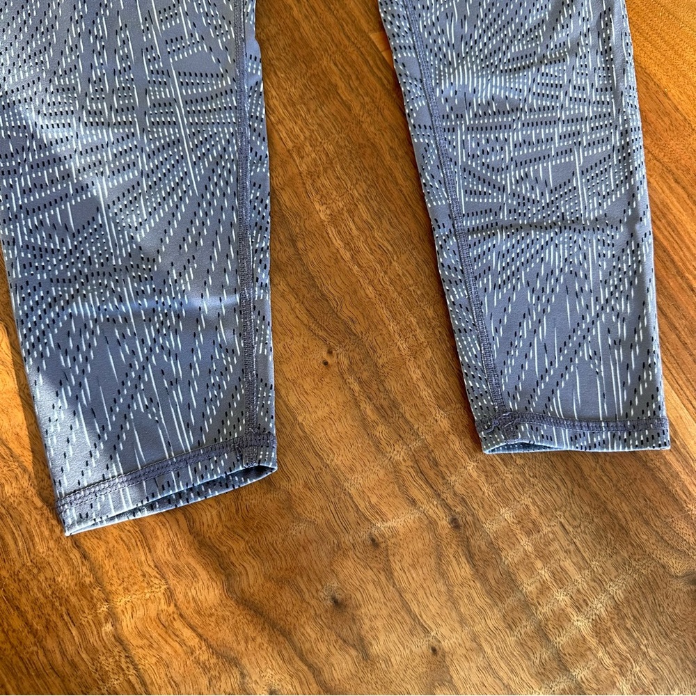 Sweaty Betty Power Pocket Workout 7/8 Legging- Moonrock Purple Palm Prin… - Picture 7 of 14